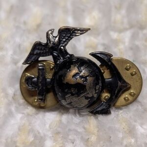 Gold and Black Anchor Pin
